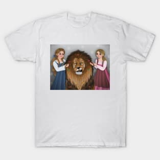 Two girls style the lion's mane T-Shirt